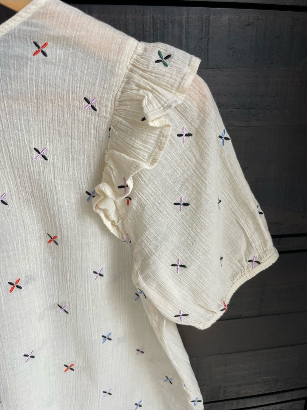 Madewell Embroidered Gazebo Top - Picture 7 of 8